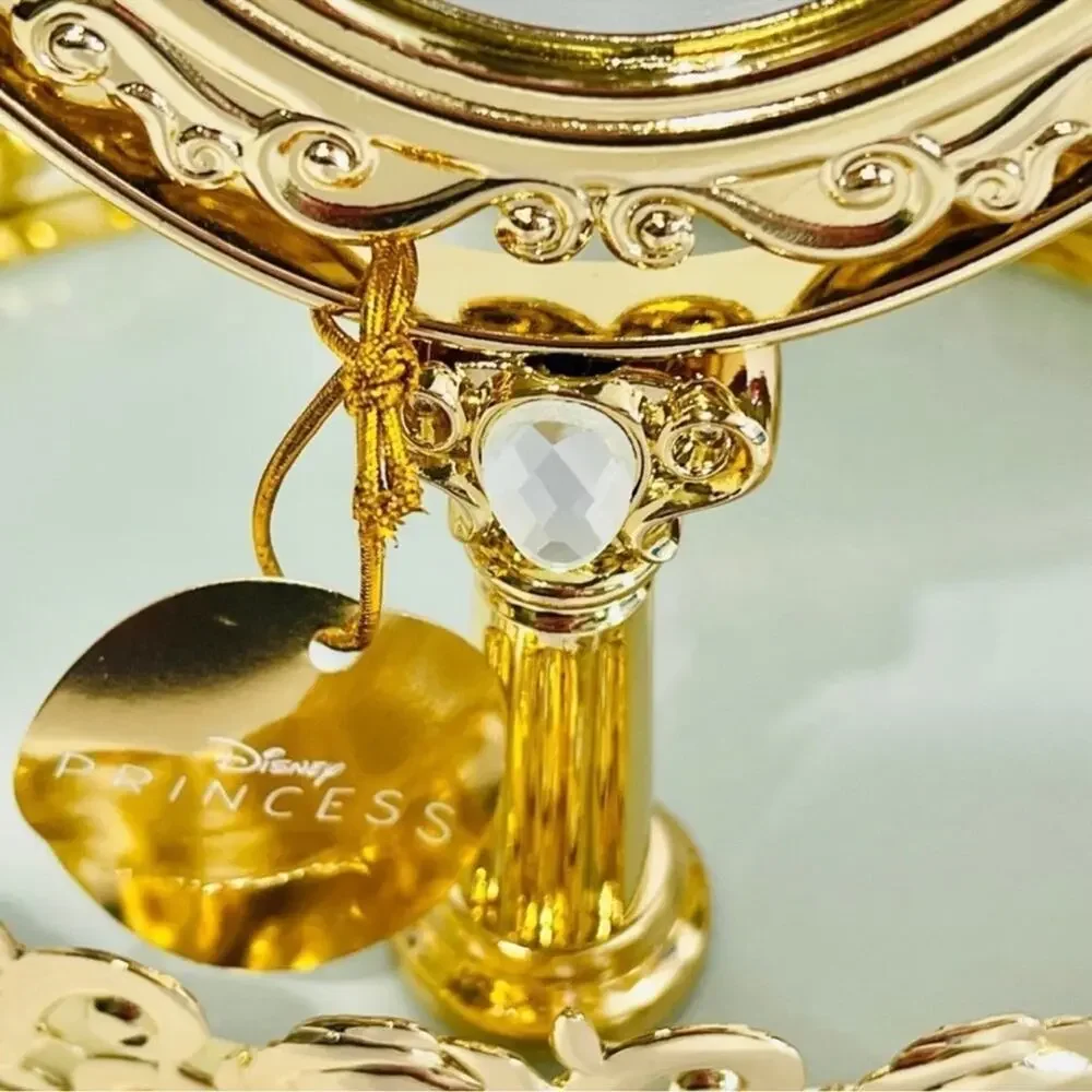 Disney x Bath & Bodyworks Belle Gold Rose Princess Makeup Mirror